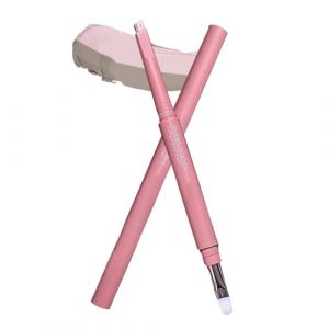 Crayon Sourcils - Stylo Double Extr&eacute;mit&eacute; - Applicateur &agrave; Pointe Angl&eacute; avec Stylo Highlighter pour Sourcils Maquillage Quotidien Travail Soir&eacute;e D&eacute;butantes (wuykhz, neuf)