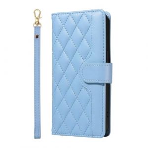 ILING Coque pour Honor X7c / Honor 200 Smart 5G, &Eacute;l&eacute;gant Luxueux Portefeuille PU en Cuir Etui avec RFID Blocage/Fentes pour Cartes/B&eacute;quille, Tr&egrave;s Mince Antichoc Flip Case Housse (Bleu) (Wanten, neuf)