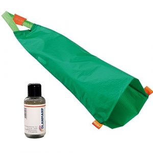 Arion Easy Slide enfile-chaussettes & Olanmarp lessive fine pour bas de contention 50 ml -Enfilage et entretien faciles (Pointure 34-36, pointe de pied ouverte) (Olanmarp, neuf)