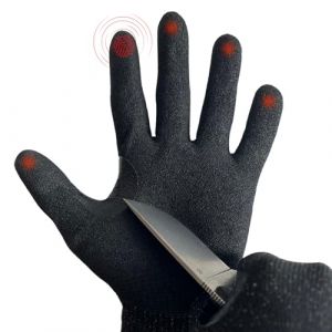 Tactical Tools Gants anti-coupures de police niveau 5 - Gants de travail id&eacute;aux comme anti-coupure polici&egrave;re/jardinage/gants de travail (XL/10) (SGtools, neuf)