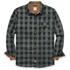 Dubinik&reg; Chemise Flanelle Homme Chemise Homme Manches Longues Chemise A Carreaux Hommes ​Casual Chaude Regular Fit (Dubinik&reg;EU, neuf)