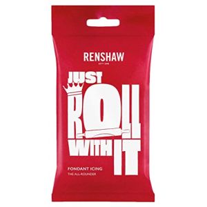 Renshaw Ready To Roll Icing Fondant Cake Regalice Sugarpaste 250g White (JK Commerce Ltd, neuf)
