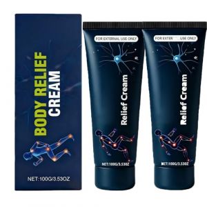 Lot de 2 cr&egrave;mes anti-neuropathie Capsa&iuml;cine pour nerf Pai-n, contient de la capsa&iuml;cine, de l'arnica, du menthol, du Msm, et de la glucosamine, convient pour les pieds, les mains, les jambes, les (shuha, neuf)