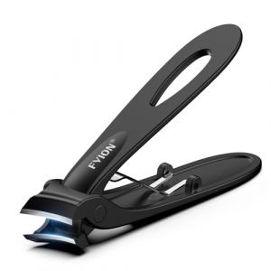 FVION Coupe Ongle Pied, Coupe-ongles Pieds Dur et Epais, Pince Coupe Ongles Lame Tranchante pour Ongles Incarn&eacute;s, Coupe Ongle Homme et Femme Ciseaux Ongles Pieds (Noir) (bezouk, neuf)
