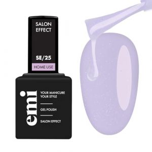 EMI Salon Effect Pastel Lilas gel polish sans HEMA couleur longue durée usage domestique lampe UV/LED/CCFL 9 ml (EMI Beauty, neuf)