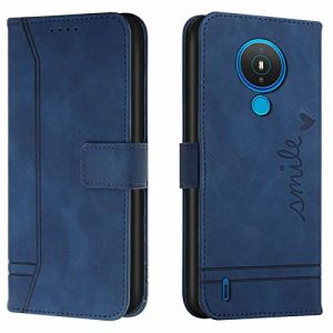 Lihondar Coque pour Nokia 1.4, Etui Portefeuille Nokia 1.4, Protection Portefeuille Etui &agrave; Rabat Housse en Cuir PU avec [Antichoc TPU] [Fermoir Magn&eacute;tique] Flip Pochette Housse pour Nokia 1.4 (Bleu) (LiHondar, neuf)