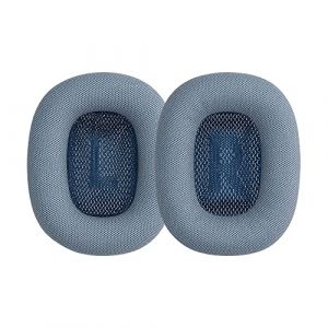 kwmobile 2X Coussinet Compatible avec Apple AirPods Max Coussinet - Coussinets en Mousse pour Casque Audio - Bleu (SX-Commerce, neuf)