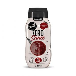 Quamtrax | Zero Calories Sauce (330ml) | Sauces zéro | Moins de 10 kcal par goût - Barbecue (FITADIUM, neuf)