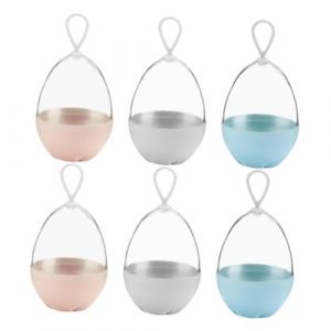 MAGICLULU Boîte De 6 Pièces d'oeufs de beauté élévateur cosmétique cosmetic organizer pour éponge de beauté trousse de voyage pour éponge de maquillage (Rianley, neuf)