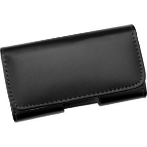 AQ Mobile &Eacute;tui Horizontal pour Apple iPhone XR, Vrai Cuir, Couleur Noir, Clip Ceinture, Fermeture magn&eacute;tique (pour t&eacute;l&eacute;phone sans Bumper ou Coque suppl&eacute;mentaire) (X-WORLD GmbH, neuf)
