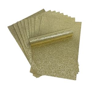 Syntego A4 &eacute;pais doux au toucher paillet&eacute; papier sans perte 150 g/m&sup2;/40 lb 10 feuilles (or) (Syntego UK, neuf)