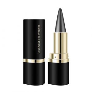 Eye Liner Gel Gris Fonc&eacute; - Crayon Eyeliner Imperm&eacute;able | Eye-liner en gel longue dur&eacute;e imperm&eacute;able | Maquillage pour les yeux multifonctionnel hautement pigment&eacute;, 3,6 g, pour un look naturel et audaci (kouyen, neuf)