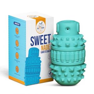 IMPETIOUS INDUSTRIES® Jouet Chien Indestructible | Kong pour Chien | Jouet Chiot | Forme de Grenade en Caoutchouc Naturel pour Soin Dentition | Mastication | Education (de Moyenne à Grande Taille) (IMPETIOUS INDUSTRIES LTD, neuf)