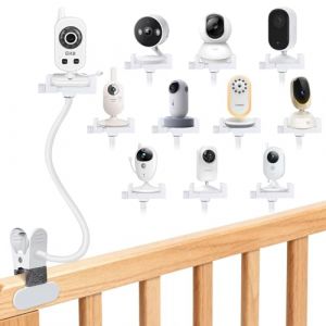 GHB Support universel pour babyphone, support de cam&eacute;ra b&eacute;b&eacute; pour babyphone Philips Avent, support universel pour babyphone momcozy/ieGeek/BOIFUN, accessoire de t&eacute;l&eacute;phone portable (Argacom O&Uuml;, neuf)