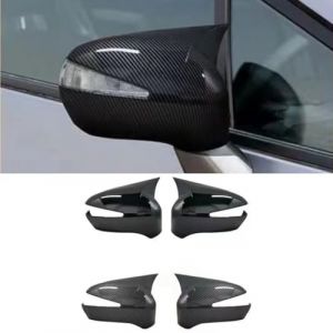 Housse de protection pour r&eacute;troviseur de voiture Civic 8e g&eacute;n&eacute;ration 08-11 - Accessoires de voiture (noir brillant) (RMAUTO, neuf)