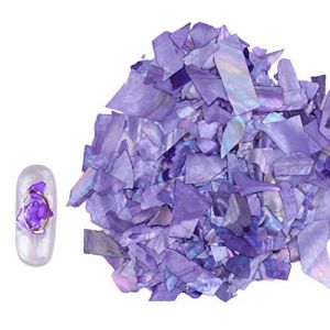 Ranvi Nail Jewelry Coquille Paillette Abalone Slice Nail Patch Paillettes D&eacute;coratives (RuiyingTech-EU, neuf)