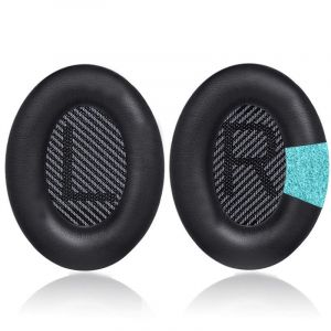 Ruikdly Coussinets d'oreille Remplacement pour Bose QuietComfort 35 Quiet Comfort 35 II, Oreillettes de Remplacement pour Bose Quietcomfort 35 II Casque Circum-aural (Noir) (Ruikdly, neuf)