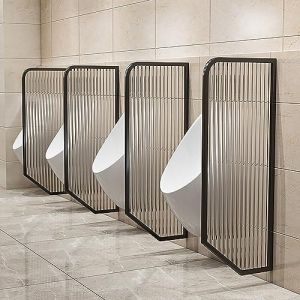 Séparateur D'urinoir Pour Écran De Séparation De Toilette, Protection Supplémentaire Et Intimité Pour Homme, Écran De Confidentialité Pour Urinoir, Pour Espace Public/hôtel ( Color : Negro , Size : 1 (Yaui Shop, neuf)