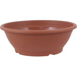 MePla Pot de fleurs avec trou au fond &Oslash; 60 cm, terre cuite, r&eacute;sistant aux intemp&eacute;ries en plastique r&eacute;sistant aux UV (Heimwerkercenter, neuf)