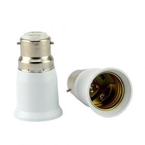 Convertisseur De Douille E27 À B22, Adaptateur De Douille D'ampoule LED, Adaptateur De Douille D'ampoule À Vis À Baïonnette Pour Ventilateur De Plafond, Suspension, Lustre (abola, neuf)