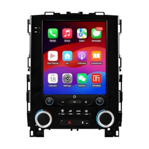 Autoradio Android 14 9,7" avec écran vertical pour Renault Megane 4/Koleos/Samsung/SM6/Talisman 2017-2019, prend en charge Carplay sans fil, Android Auto, commande au volant, Wi-Fi/4G, AM/FM 2 Go et (i-Stereo EU, neuf)