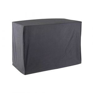 Housse De Protection pour Chariot plancha Haute Qualité Polyester L 120 x l 60 x h 90 cm Couleur Anthracite (QUATTRO DIFFUSION, neuf)