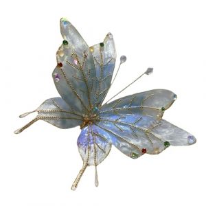 Traaceless 3D Papillon Cheveux Clip Haute Coiffure Printemps Barrette Costume Chinois Han Costume Coiffure Ornement pour Cosplay Costumes (guangzhouzhifangkejiyouxiangongsi, neuf)