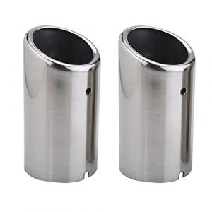 Sortie Echappement Voiture 60Mm,Embout Echappement 2019,Sortie Echappement Voiture,Punta Ese B6,Embout Échappement 6,Tuyau D'¨¦Chappement D'¨¦Chappement,Tuyaux D'¨¦Chappement De Voiture Conseils De Si (Youluu-cd, neuf)