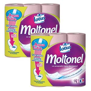 Lotus Moltonel 18 rouleaux papier toilette 3 &eacute;paisseurs doux et r&eacute;sistante et made in France (Maxi&Mini, neuf)