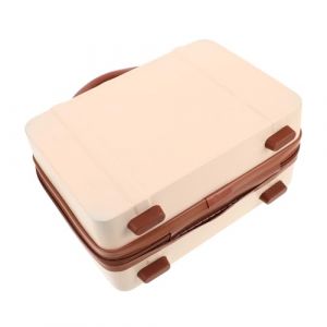 WOONEKY Trousse de Vintage de Voyage Compacte pour Cosm&eacute;tiques Organisateur de Pinceaux pour Courtes Escapades et Usage (Jan Yagers, neuf)