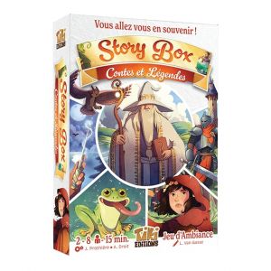 TIKI Editions Story Box Contes et Légendes - Jeu de Société - Version Française pour Toute la Famille | Ambiance coopératif | 2-8 Joueurs (NLEDITEURS, neuf)