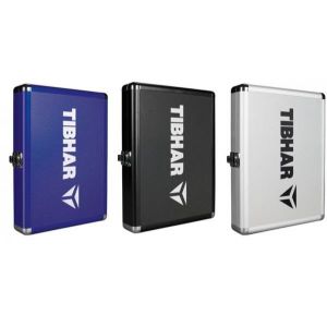 Tibhar Valise &agrave; raquettes de padel Cube Point en aluminium (bleu) (TT-Shop Ostalb, neuf)