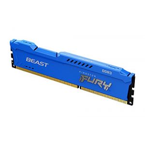 Kingston FURY Beast Bleu 8GB 1866MHz DDR3 CL10 Mémoire Kit pour PC Module Simple KF318C10B/8 (SELECT ELITE, neuf)