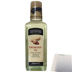 The International Collection Huile de cacahu&egrave;te (1 flacon de 250 ml) + bloc usy (atundo-shop, neuf)