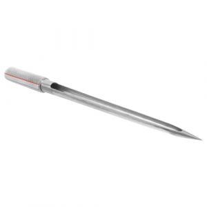 Healeved &Eacute;chantillonneur de Grains en Acier Inoxydable 304 &agrave; Grains Longue 40 CM Manche en Caoutchouc PVC pour Pr&eacute;l&egrave;vement Pr&eacute;cis de C&eacute;r&eacute;ales Engrais Semences et Poudre Usage Agricole (Accompany JY, neuf)