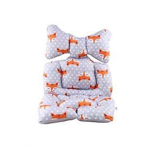 G-Tree Coussin bébé poussette bébé Chaise haute coussin de coussin de coton Pad pour siège d'auto et poussette Réchauffez coton épaissie Anti-hiver Bosse coupe-vent capot Four Seasons Universal (G-Tree, neuf)