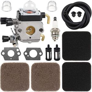 ZAMDOE FS80R Carburateur pour Stihl FS85 FS85R FS80 FS72 FS74 FS75 FS76 FS85RX HS72 HS74 HS75 HS76 HS80 HS85 HL75 FH75 FC75 FC85 KM80 HT70 HT75 Coupe-Herbe avec Filtre à air (ZAMDOE, neuf)