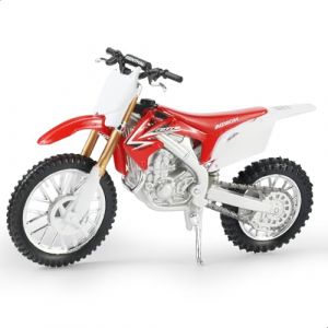 Risopen Compatible avec Honda Dirt Bike Mod&egrave;le 1:18 Moto V&eacute;lo Jouet Motocross Mod&egrave;le Noir Moto Jouet Supercross Collection Cadeau pour Homme (RISOPEN, neuf)