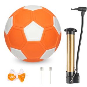 Clvsyh 20CM Balle De Football Courb&eacute;e, Ballon &agrave; Effet Football Taille 4, Ballon Foot pour Jeu en Ext&eacute;Rieur Et en Int&eacute;rieur avec 1 Pompe &agrave; Balle, Cadeau pour 6-12 Ans Qui Aiment Foot (Xinsucc, neuf)