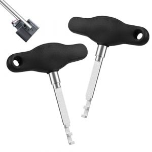 XZMCAT 2 Pi&egrave;ces Extracteur de Retrait de Connecteur &Eacute;lectriques Compatible avec VW Compatible avec Audi Compatible avec Porsche - Voiture Outil de D&eacute;montage pour Connecteurs (GEORGIA_KLEOVOULOU, neuf)