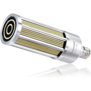 DragonLight 150W Superhell Mais Light LED ampoule sans ventilateur (remplacé 1000watt) - E40 Edison LED lampe 5000K Cold White 20250 Lumens pour l'éclairage - Garage Workshop Street Light (DragonLight FR Official Store, neuf)