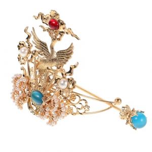 VALICLUD Épingles à Cheveux Japonaises Accessoires De Style Asiatique Pinces Pour Cheveux Hanfu Coiffure Traditionnelle Rétro De Costume (Sudersana, neuf)