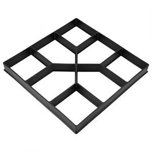 Wakects Moule &agrave; Pav&eacute;s B&eacute;ton R&eacute;utilisable Moule &agrave; Pavage - pour Bricolage, Pavage B&eacute;ton Moule pour All&eacute;e Chemin Jardin - 40 x 40 cm (Vivilan, neuf)