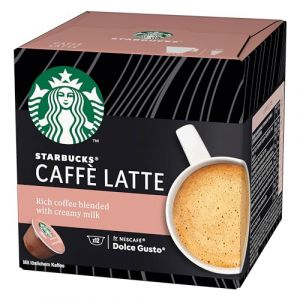Starbucks Caffè Latte by NESCAFÉ Dolce Gusto, Café au Lait, 12 Capsules (Magazzini GM, neuf)