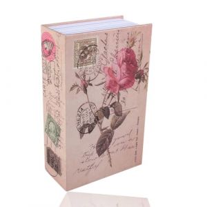 HERCHR Coffre-Fort De Livre avec Serrure &agrave; Cl&eacute;, Livre De D&eacute;tournement De Petite Taille, Coffre-Fort Portable en M&eacute;tal, Coffre-Fort Cach&eacute; pour Livre Secret, Livre De D&eacute;tournement De Dictionnaire(#4) (KnowStoree, neuf)