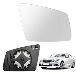 Verre de Rétroviseur Compatible avec Mercedes-Benz A B C E-Class W176 W246 W204 W212 W221 GLA CLA Glace De Rétroviseur Chauffant (Droit) (rashion, neuf)