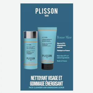 Bonne Mine : Gel nettoyant visage + gommage energisant (Brossier1808, neuf)