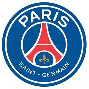 STYCKSWEET PSG, Autocollant Logo Paris Saint Germain Sticker Mural, 10x10cm (✅FR GRENADINE BOUTIQUE✅, neuf)