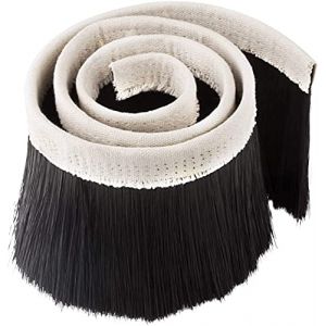 BTMIEY Housse anti-poussière pour machine de gravure, brosse aspirateur, machine-outil à commande numérique, fraiseuse à moteur de broche, brosse de 70 mm/100 mm - Noir, 5 m x 70 mm (BTMIEY, neuf)