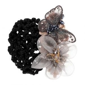 Beaupretty Pince À Cheveux En Forme De Fleur Pour Chignon De Ballet Filet À Cheveux Pour Femmes Couvre-Chignon Filet Élastique Pour Chignon Filet À Cheveux Pour Chignon Filet À Cheveux (KenuoL, neuf)